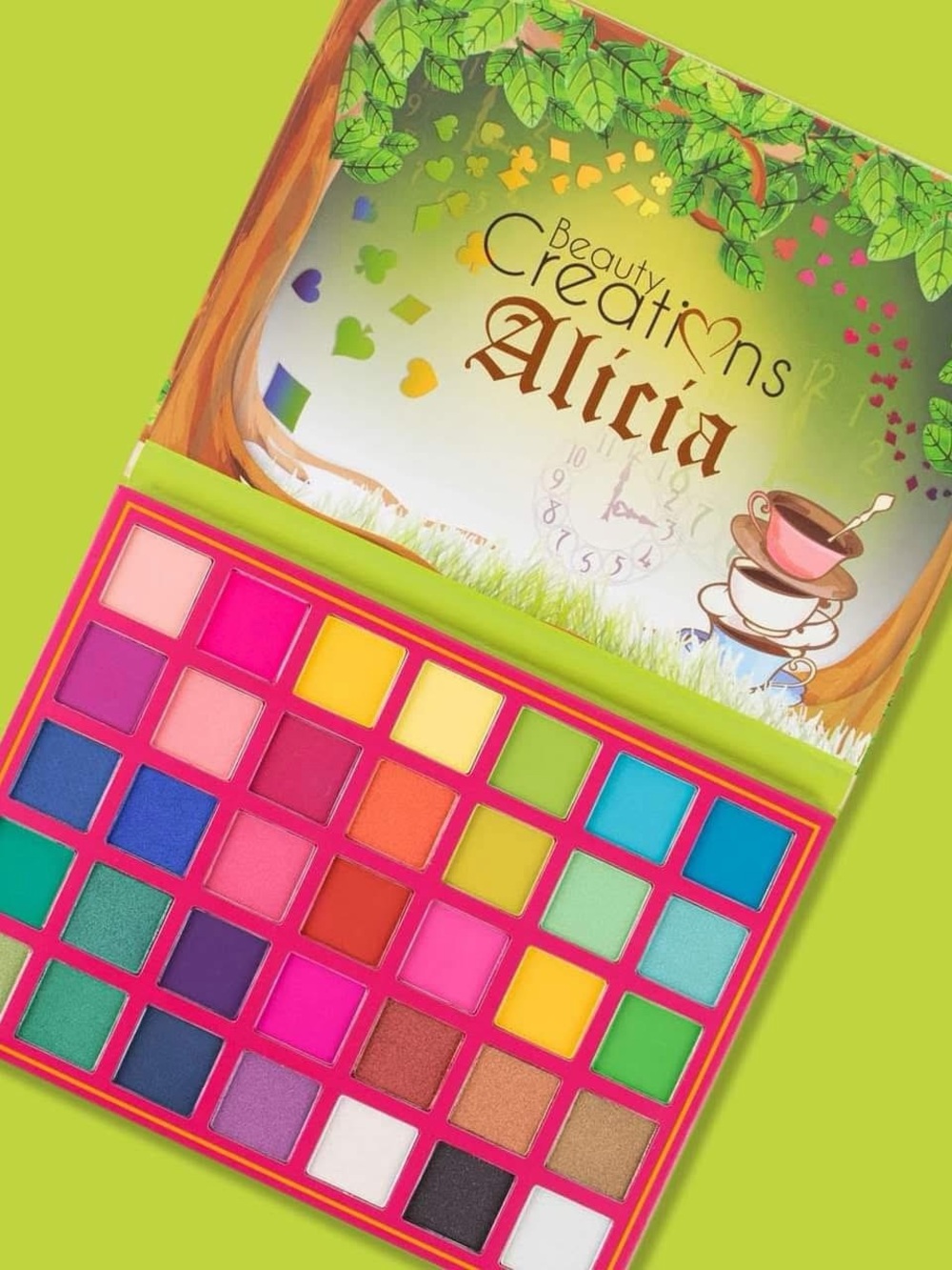 Beauty Creations Alicia 35-Color Bright Eyeshadow Palette - Multi